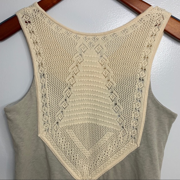 Missy Robertson Sleeveless Crochet Top Sz Medium - Picture 4 of 13